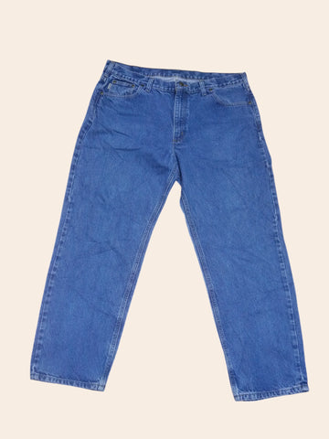 Carhartt Classic Blue Denim Jeans (Approx. W40 X L30)