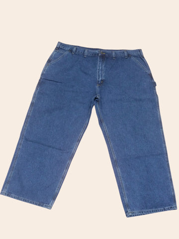 Carhartt Navy Carpenter Pants (W46 X L28)