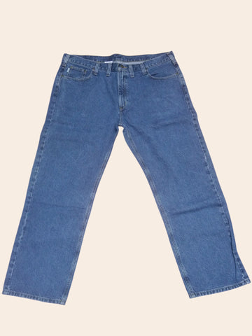 Carhartt Vintage Navy Denim Jeans (W44 X L32)