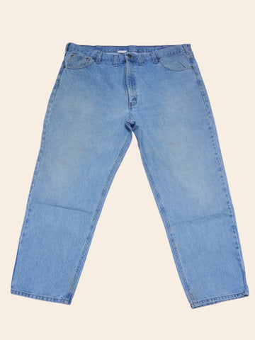 Carhartt Faded Light Blue Relaxed Fit Jeans (W44 X L30)