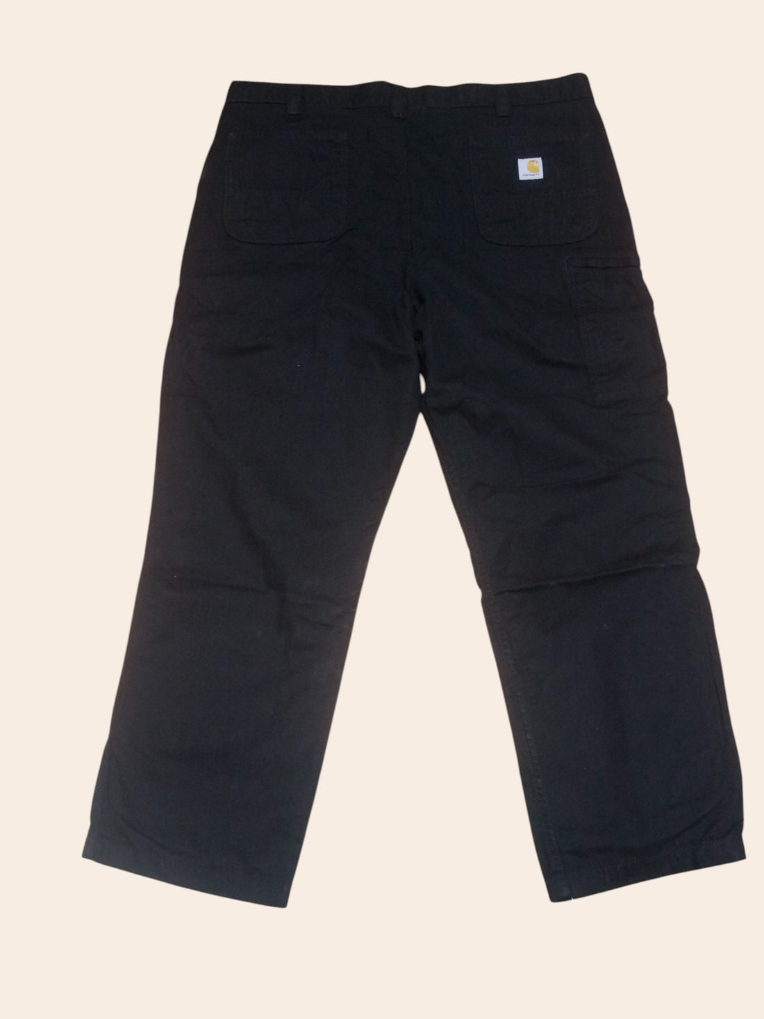 Carhartt Black Rugged Flex Canvas Work Pants (W40 X L30)