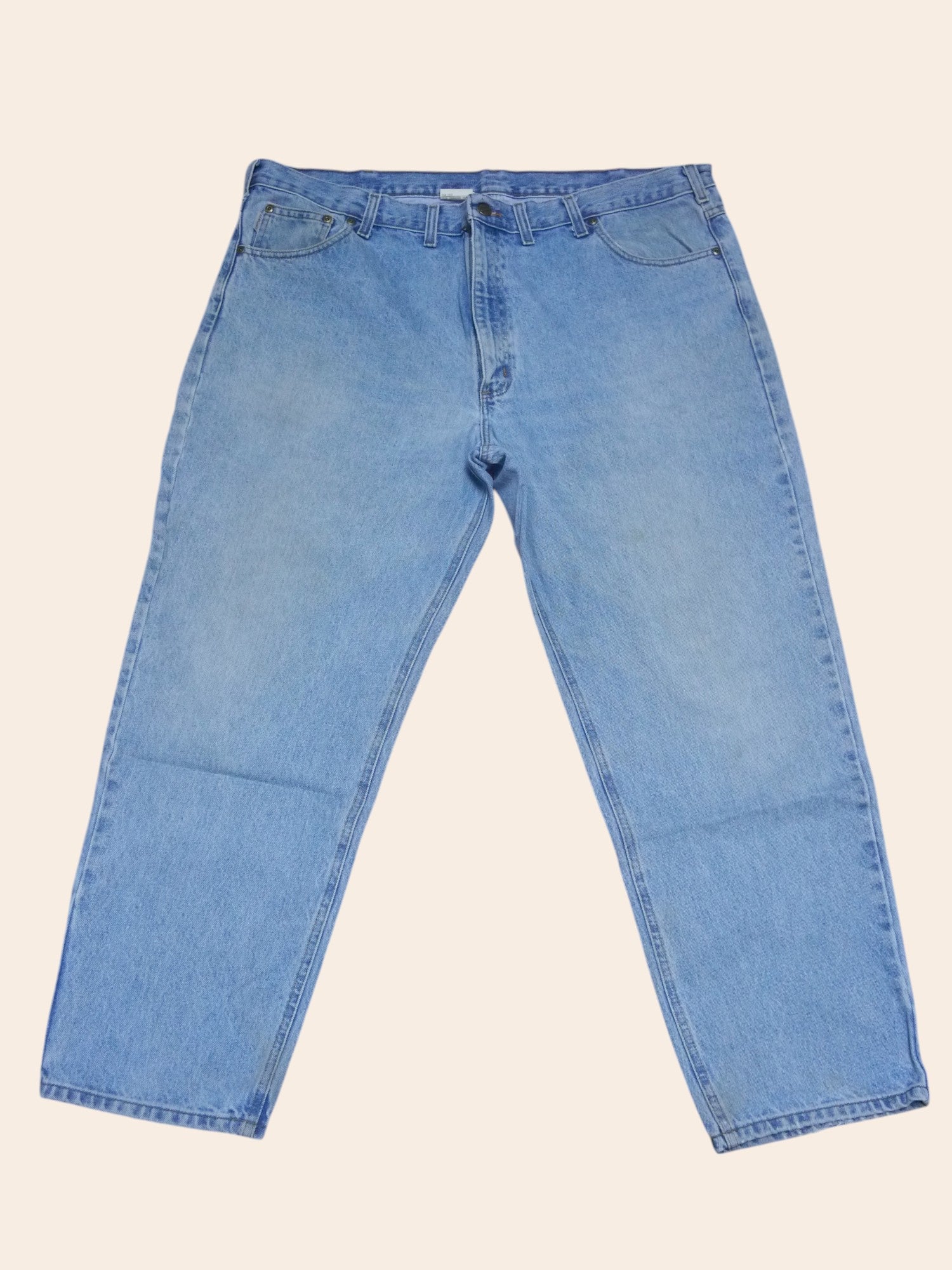 Carhartt Faded Light Blue Relaxed Fit Jeans (W44 X L30)