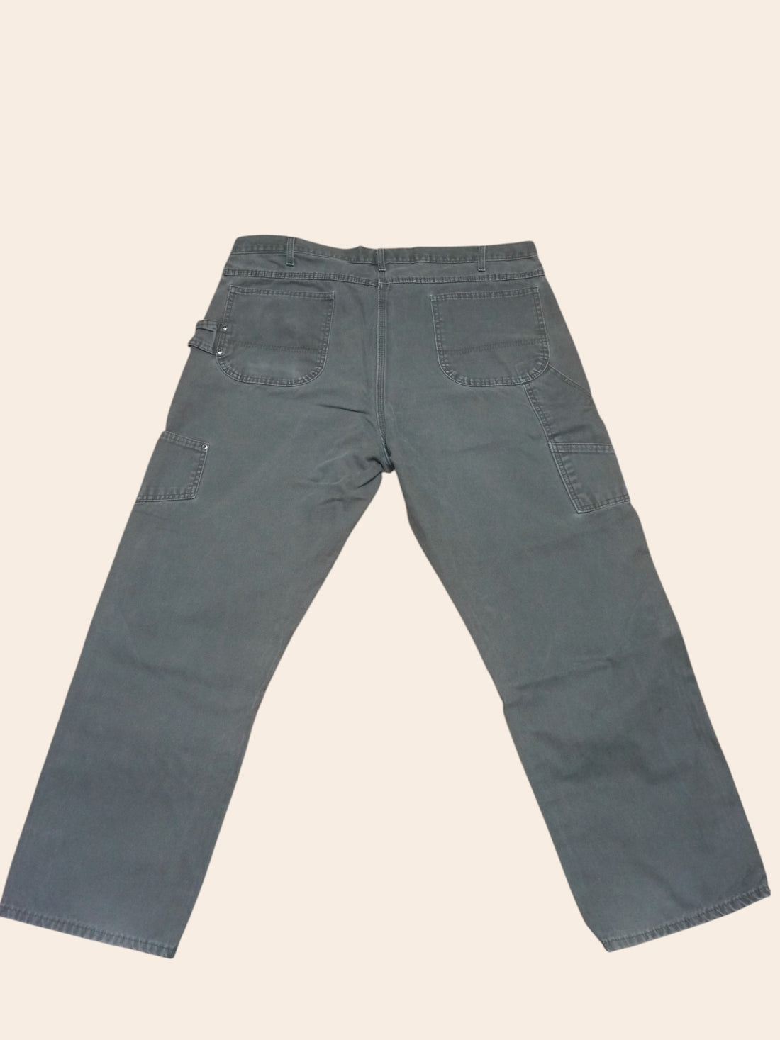 Dickies Washed Olive Carpenter Pants (W42 X L32)