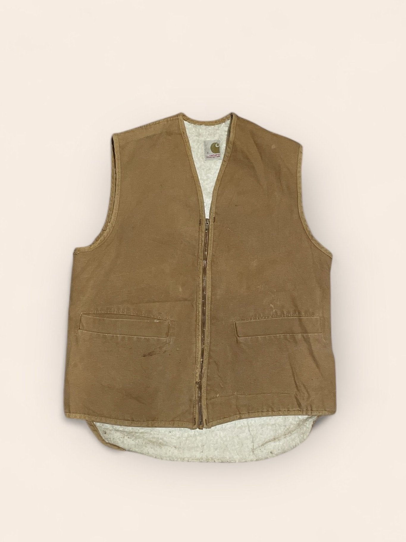 Carhartt Beige Gilet (S)