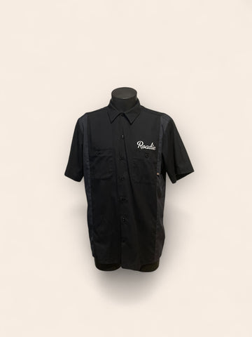 Dickies Short Sleeved Black Two-tone Burger Joint Shirt (L)