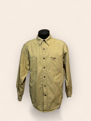 Carhartt Beige Long Sleeved Shirt Jacket (L)