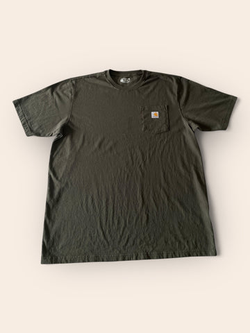 Carhartt Dark Khaki Tshirt (XL)