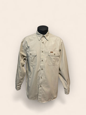 Carhartt Beige Long Sleeved Shirt (M)