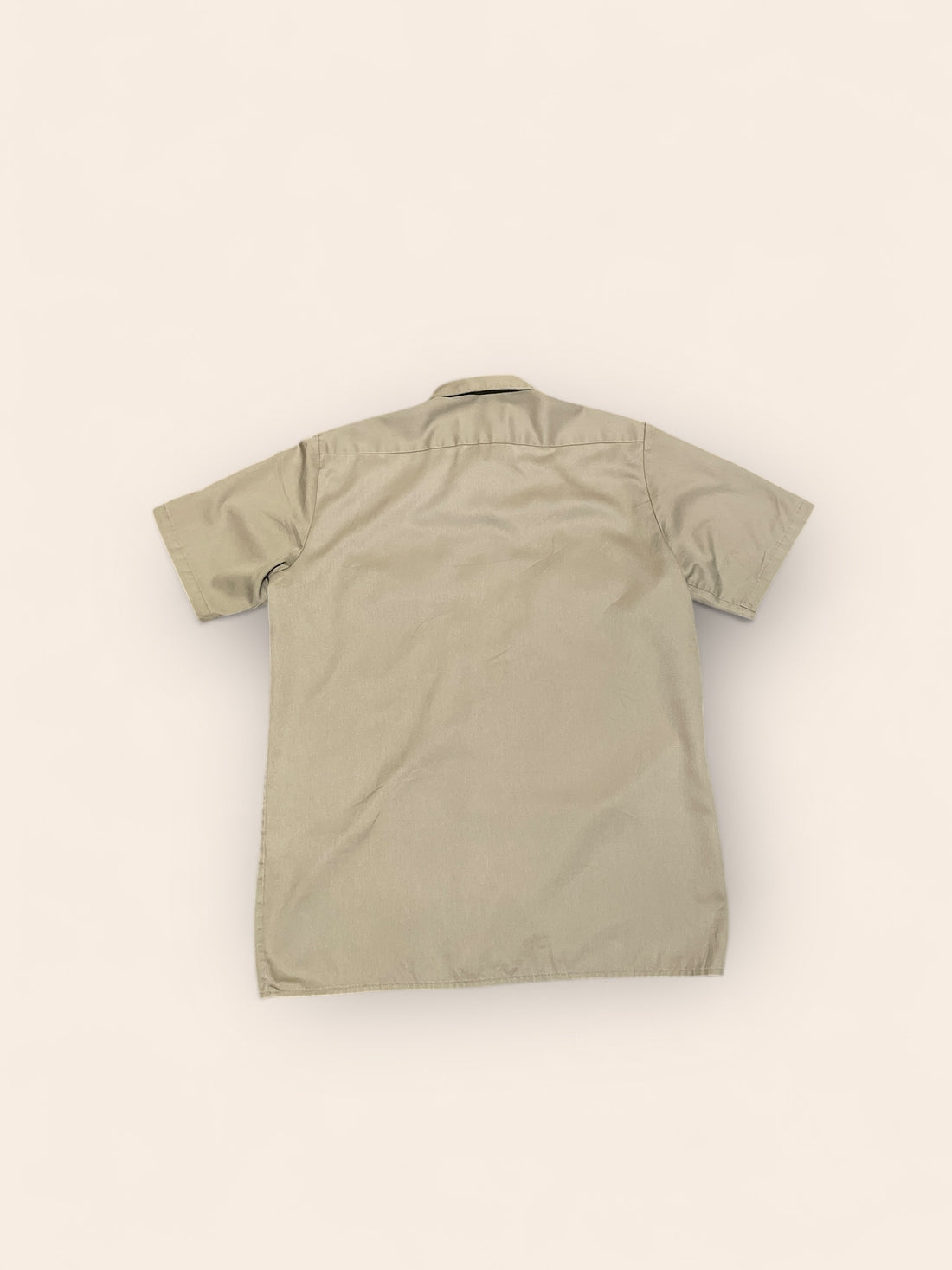 Dickies Short Sleeved Beige Shirt (M)