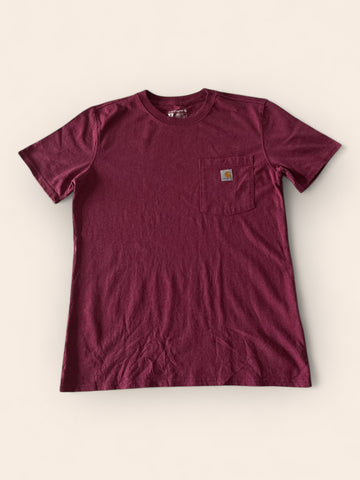 Carhartt Dark Red Tshirt (M)