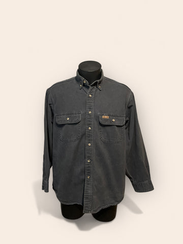 Carhartt Gray Long Sleeved Shirt (M)