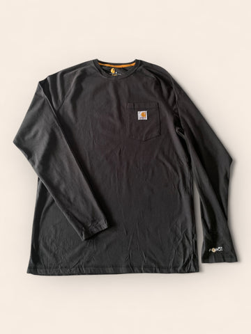 Carhartt Black Long Sleeved Tshirt (M)