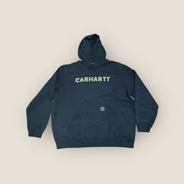 Carhartt Navy Hooded Sweater (2XL)