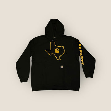 Carhartt Black Texas Hooded Sweater (2XL)